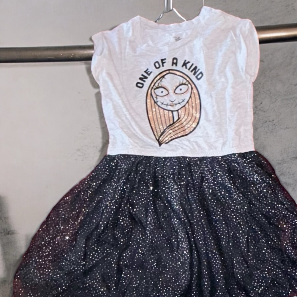 Girls' Disney Nightmare Before Christmas Sally Dress L (11/12)